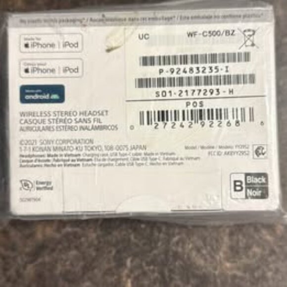 Sony WF-C500 Truly Wireless Earbuds - Picture 2 of 2